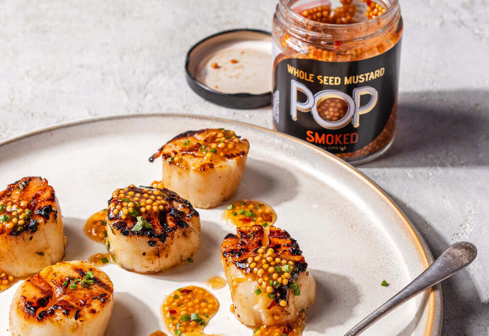 POP Mustards Scallops