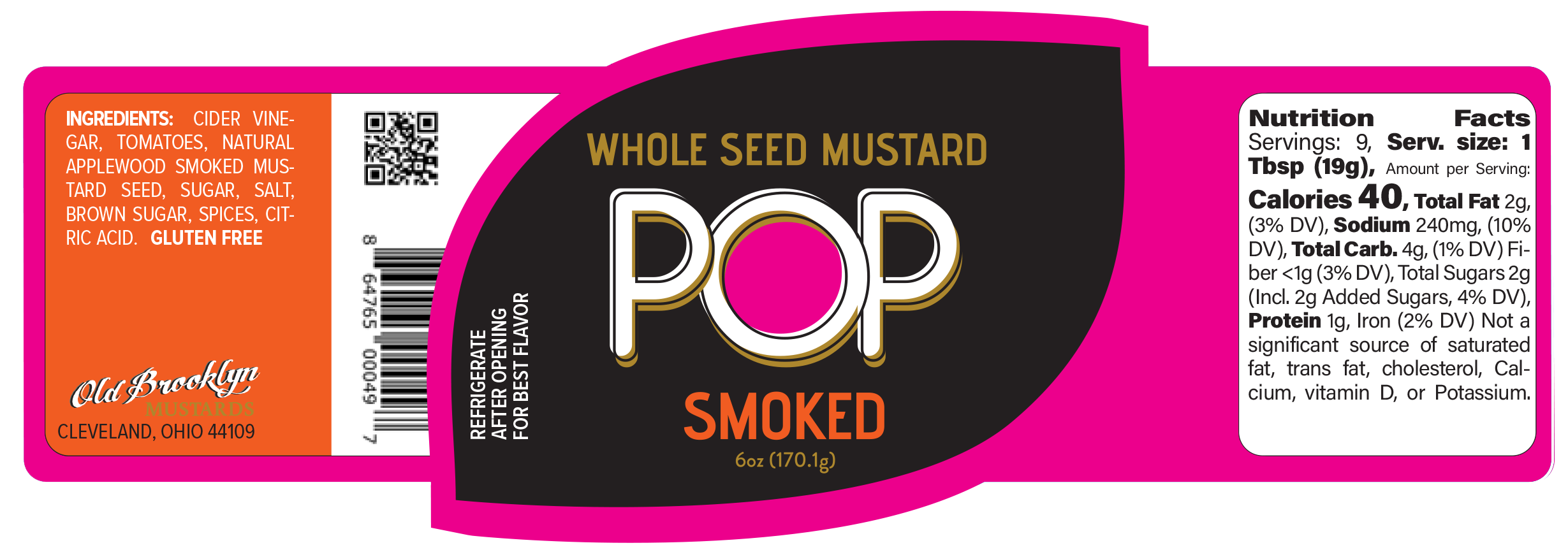 POP Mustards Smoked Ingredients